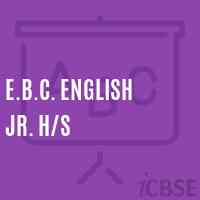 E.B.C. English Jr. H/s Middle School Logo