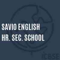 Savio English Hr. Sec. School Logo