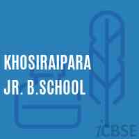 Khosiraipara Jr. B.School Logo