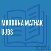 Maoduna Mathak Ujbs Primary School Logo