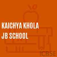 Kaichya Khola Jb School Logo