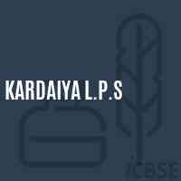Kardaiya L.P.S Primary School Logo