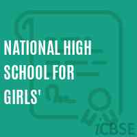 National High School For Girls' Logo
