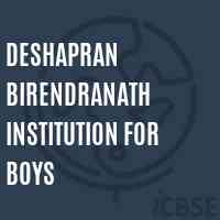 Deshapran Birendranath Institution For Boys High School Logo