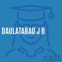 Daulatabad J B Primary School Logo
