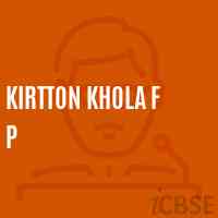 Kirtton Khola F P Primary School Logo