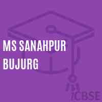 Ms Sanahpur Bujurg Middle School Logo