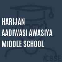 Harijan Aadiwasi Awasiya Middle School Logo
