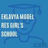 Eklavya Model Res Girl'S School Logo