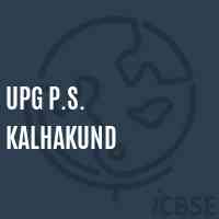 Upg P.S. Kalhakund Primary School Logo