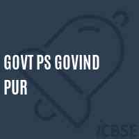 Govt Ps Govind Pur Primary School Logo