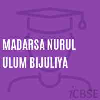 Madarsa Nurul Ulum Bijuliya Secondary School Logo