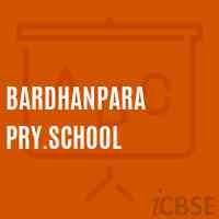 Bardhanpara Pry.School Logo
