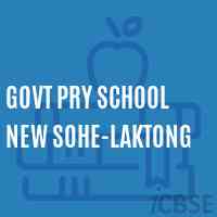 Govt Pry School New Sohe-Laktong Logo