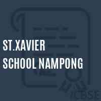 St.Xavier School Nampong Logo