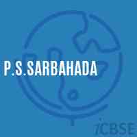 P.S.Sarbahada Primary School Logo