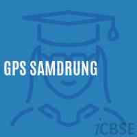 Gps Samdrung Primary School Logo