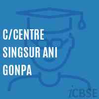 C/centre Singsur Ani Gonpa School Logo