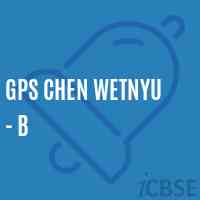 Gps Chen Wetnyu - B Primary School Logo