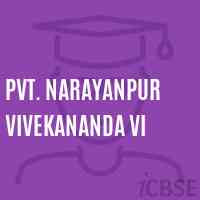 Pvt. Narayanpur Vivekananda Vi Primary School Logo