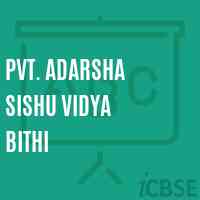 Pvt. Adarsha Sishu Vidya Bithi Primary School Logo