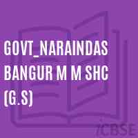 Govt_Naraindas Bangur M M Shc (G.S) Senior Secondary School Logo