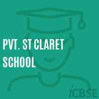 Pvt. St Claret School Logo