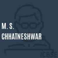 M. S. Chhatneshwar Middle School Logo