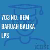 703 No. Hem Baruah Balika Lps Primary School Logo