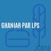 Ghaniar Par Lps Primary School Logo