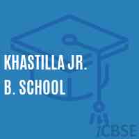 Khastilla Jr. B. School Logo