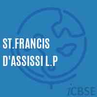 St.Francis D'Assissi L.P Primary School Logo