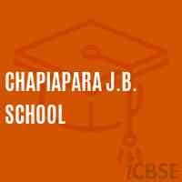 Chapiapara J.B. School Logo