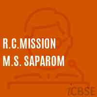 R.C.Mission M.S. Saparom Middle School Logo