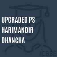 Upgraded Ps Harimandir Dhancha Primary School Logo