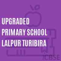 Upgraded Primary School Lalpur Turibira Logo