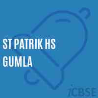 St Patrik Hs Gumla Secondary School Logo