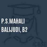 P.S.Mahali Balijudi, B2 Primary School Logo