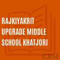 Rajkiyakrit Upgrade Middle School Khatjori Logo