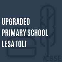 Upgraded Primary School Lesa Toli Logo