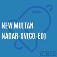 New Multan Nagar-SV(Co-ed) Senior Secondary School Logo
