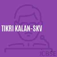 Tikri Kalan-SKV Senior Secondary School Logo