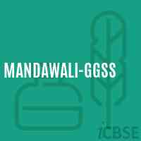 Mandawali-GGSS Senior Secondary School Logo