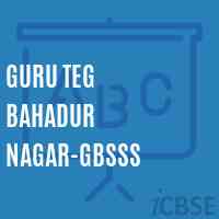 Guru Teg Bahadur Nagar-GBSSS High School Logo