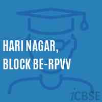 Hari Nagar, Block BE-RPVV High School Logo