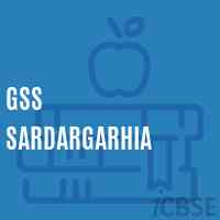 Gss Sardargarhia Secondary School Logo