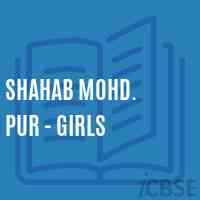 Shahab Mohd. Pur - Girls Primary School Logo