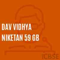 Dav Vidhya Niketan 59 Gb Middle School Logo