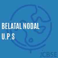 Belatal Nodal U.P.S Middle School Logo