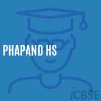 Phapand HS School Logo